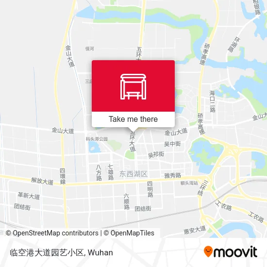临空港大道园艺小区 map