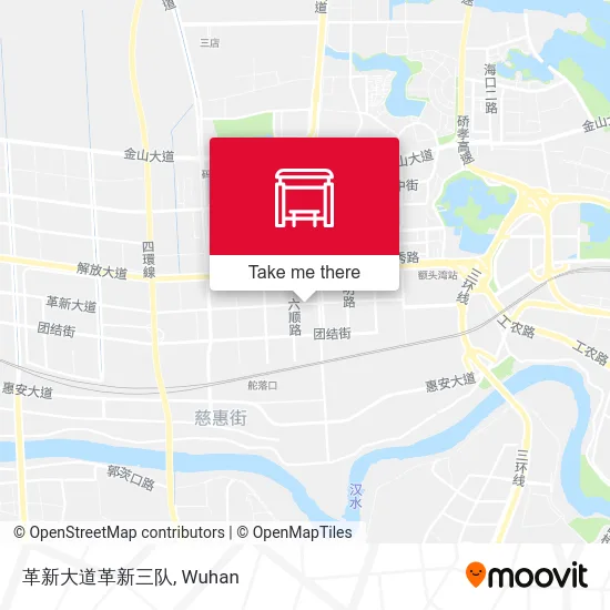 革新大道革新三队 map