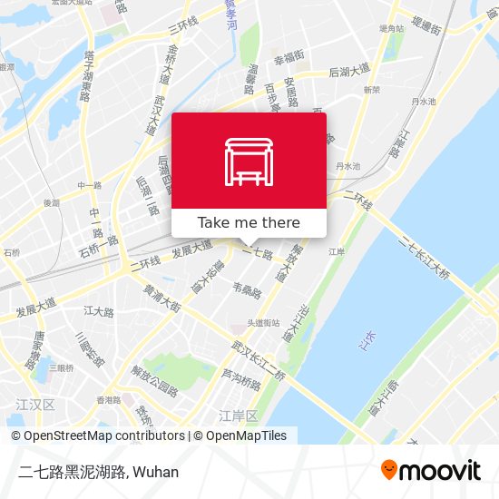二七路黑泥湖路 map