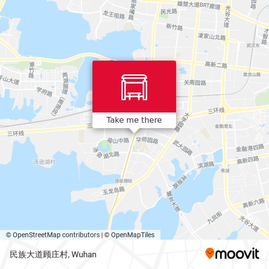 民族大道顾庄村 map
