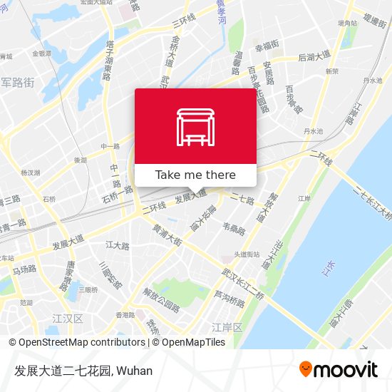 发展大道二七花园 map
