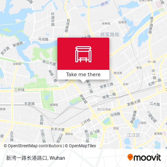 新湾一路长港路口 map
