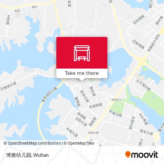 博雅幼儿园 map