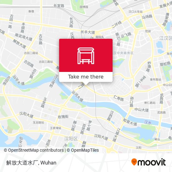 解放大道水厂 map