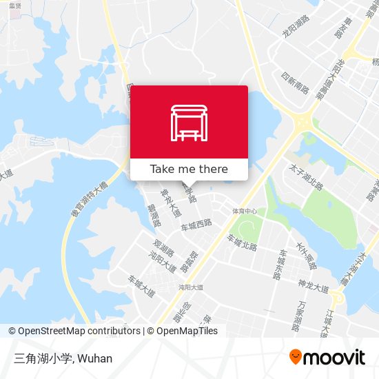 三角湖小学 map