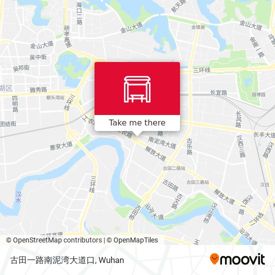 古田一路南泥湾大道口 map