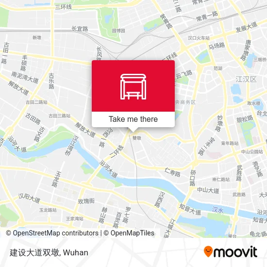 建设大道双墩 map
