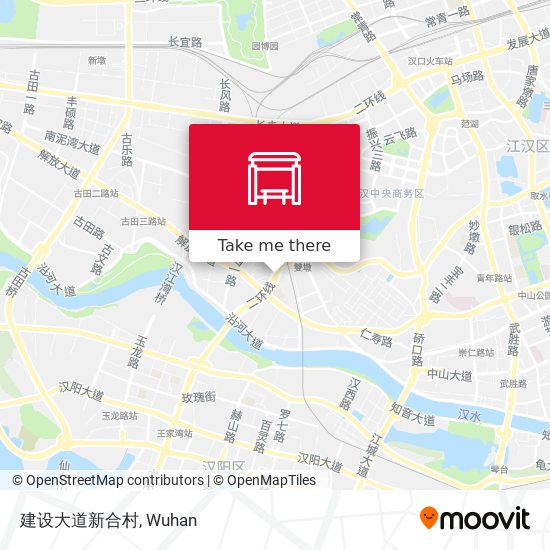 建设大道新合村 map