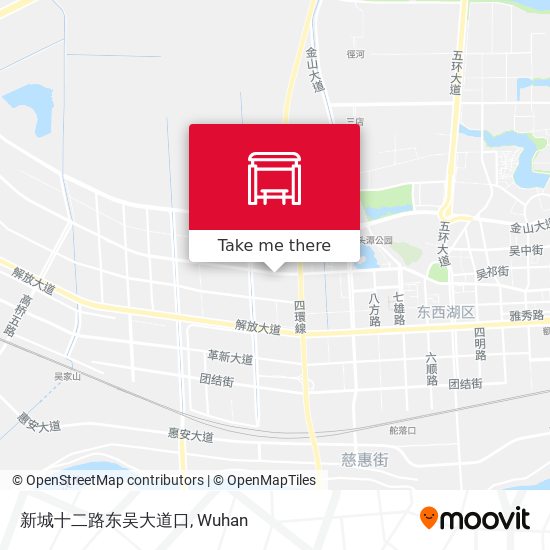 新城十二路东吴大道口 map