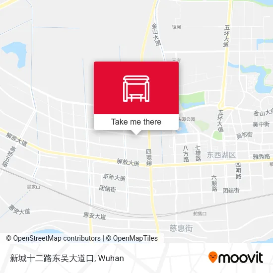 新城十二路东吴大道口 map