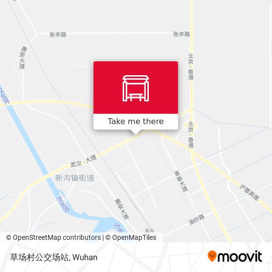 草场村公交场站 map