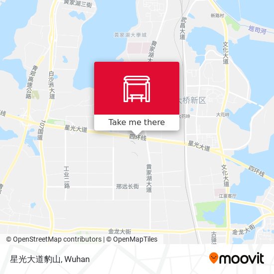 星光大道豹山 map