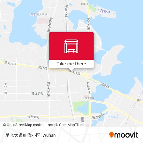 星光大道红旗小区 map