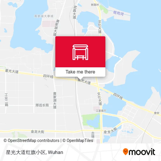 星光大道红旗小区 map