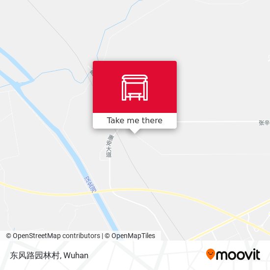 东风路园林村 map