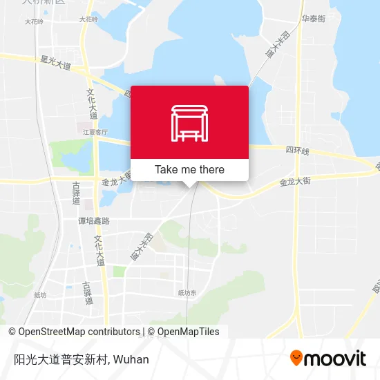 阳光大道普安新村 map