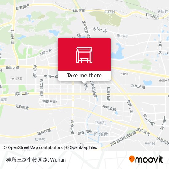 神墩三路生物园路 map