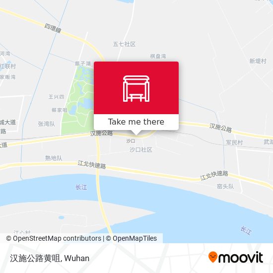 汉施公路黄咀 map