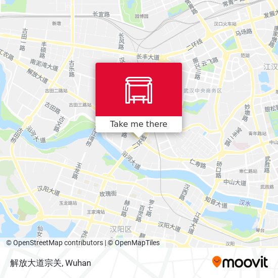 解放大道宗关 map