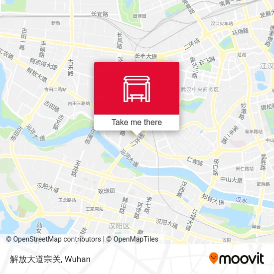 解放大道宗关 map