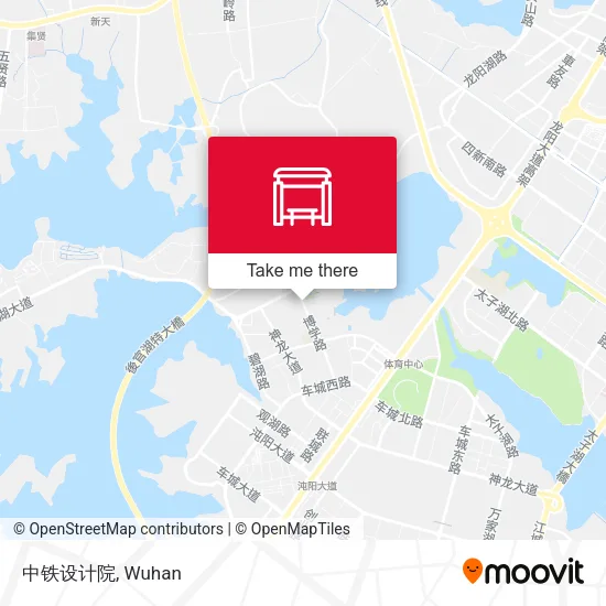中铁设计院 map