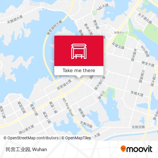 民营工业园 map