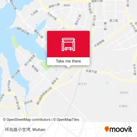 环岛路小甘湾 map