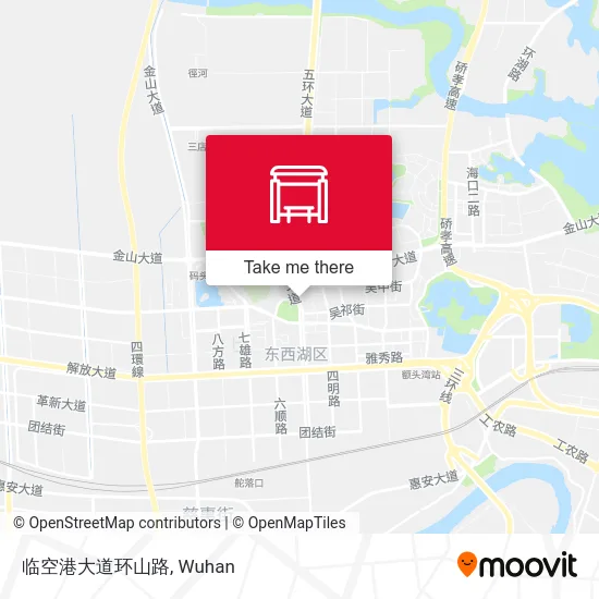 临空港大道环山路 map