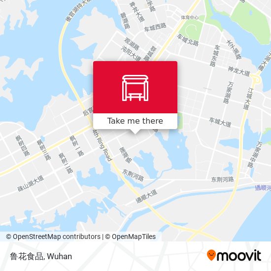 鲁花食品 map