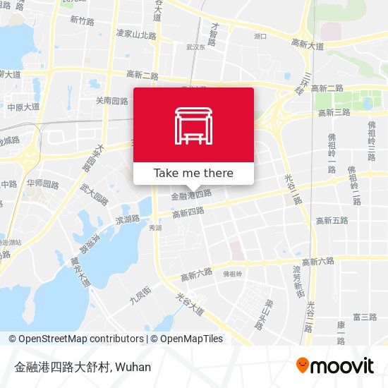 金融港四路大舒村 map