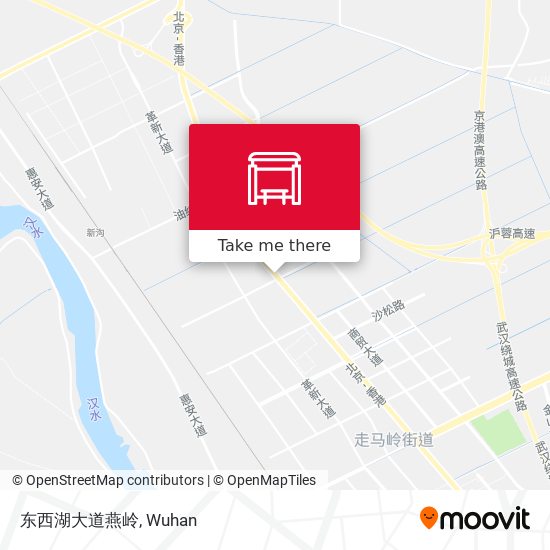 东西湖大道燕岭 map
