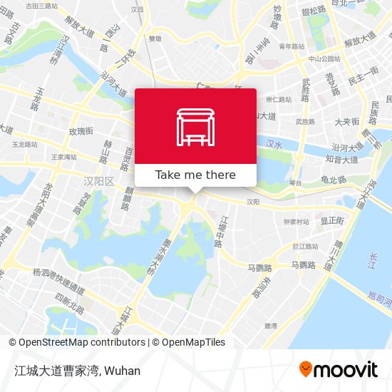 江城大道曹家湾 map
