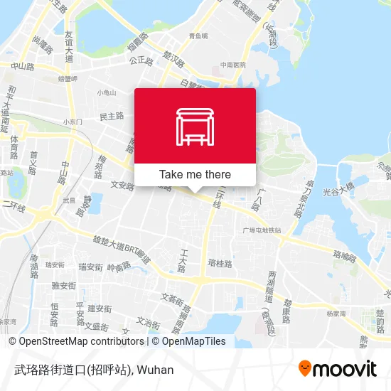武珞路街道口(招呼站) map
