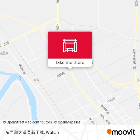 东西湖大道吴新干线 map