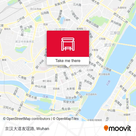 京汉大道友谊路 map