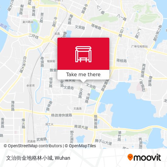 文治街金地格林小城 map