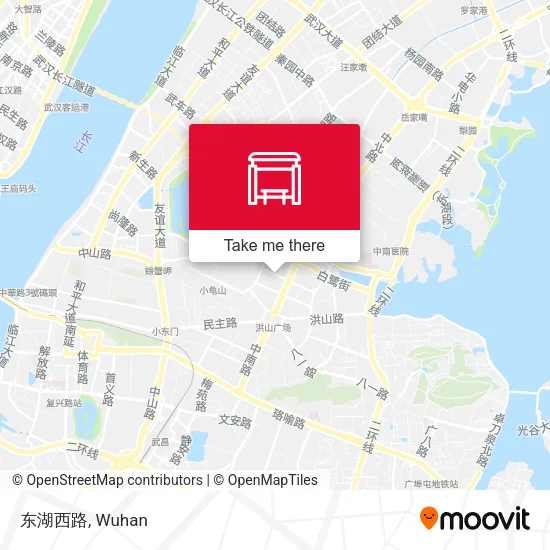 东湖西路 map