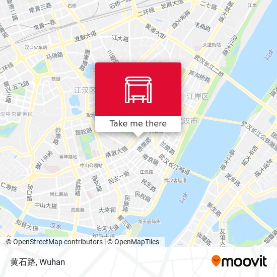 黄石路 map