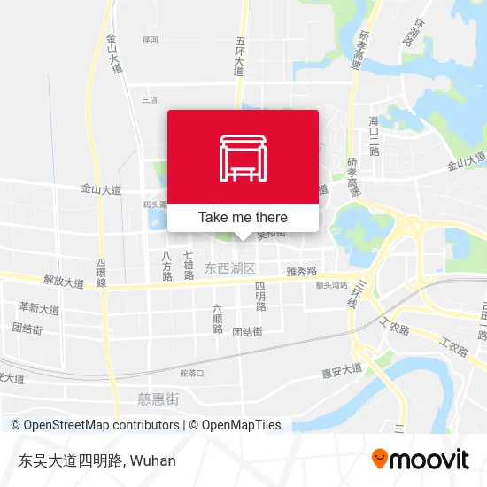 东吴大道四明路 map