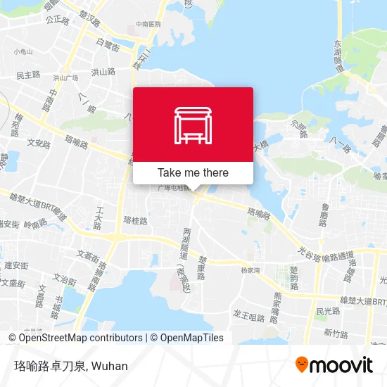 珞喻路卓刀泉 map