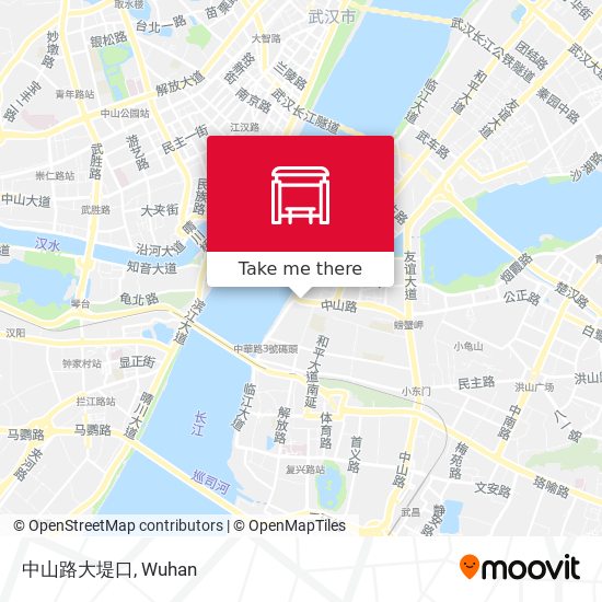 中山路大堤口 map
