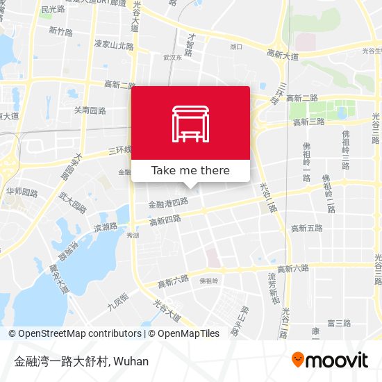 金融湾一路大舒村 map