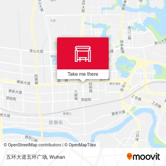 五环大道五环广场 map