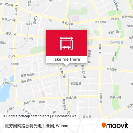 流芳园南路新特光电工业园 map