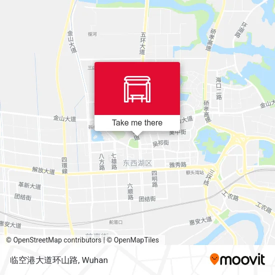 临空港大道环山路 map