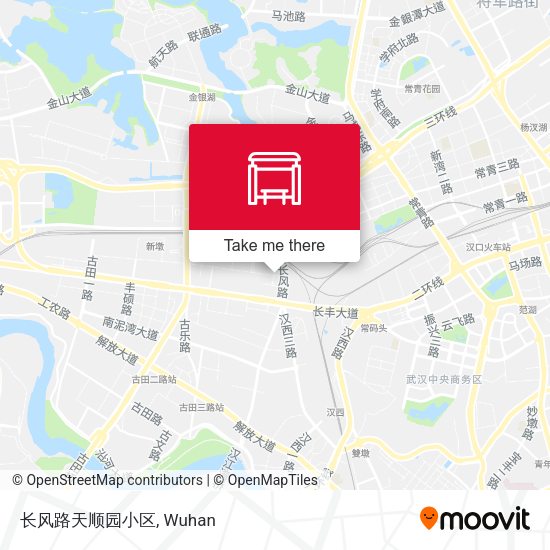 长风路天顺园小区 map