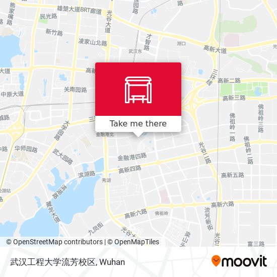 武汉工程大学流芳校区 map