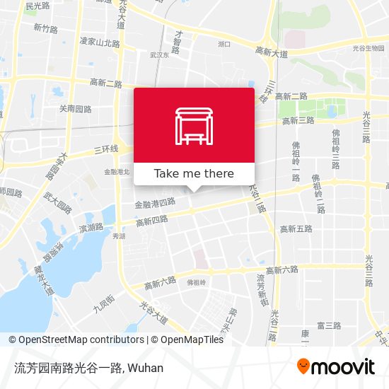 流芳园南路光谷一路 map