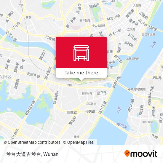 琴台大道古琴台 map