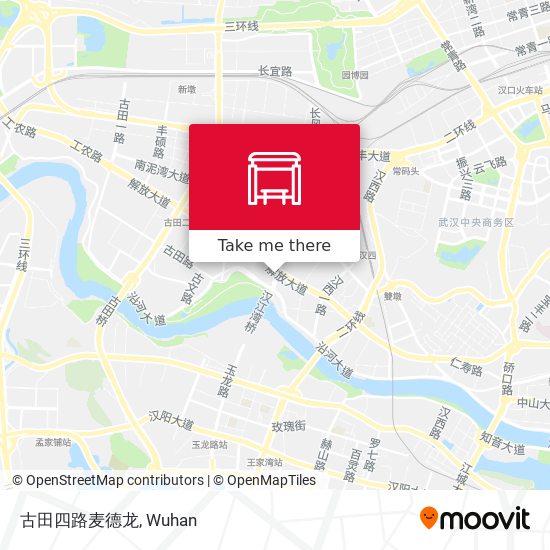 古田四路麦德龙 map